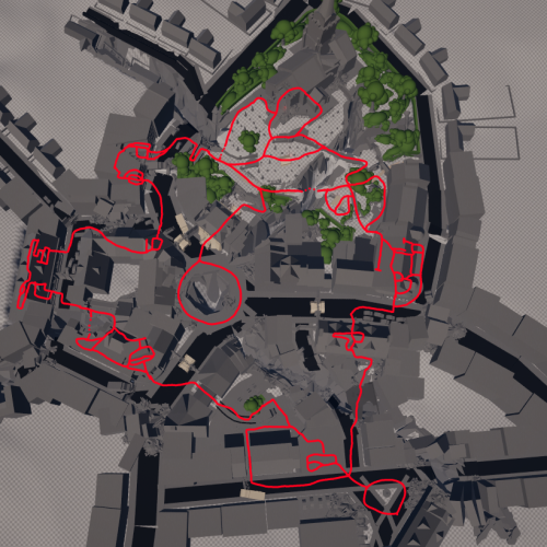 More advanced Player path development.